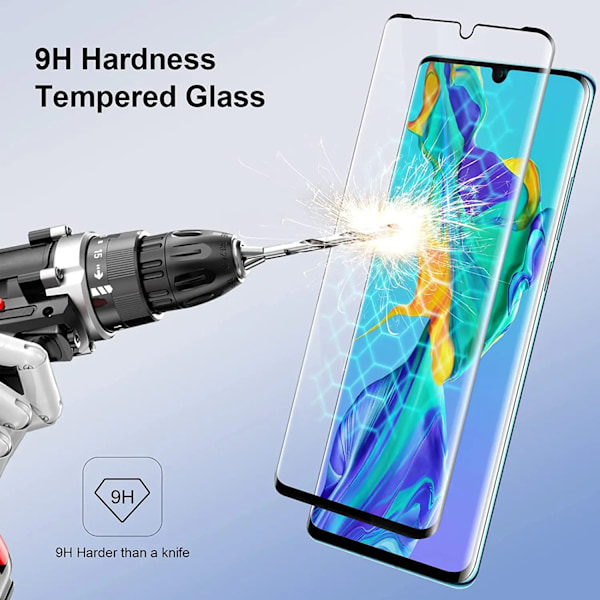1/4 st 3D Skärmskydd Glas För Huawei P30 Pro P30Pro Härdat Glas Film For Huawei P30 Pro 1 pieces