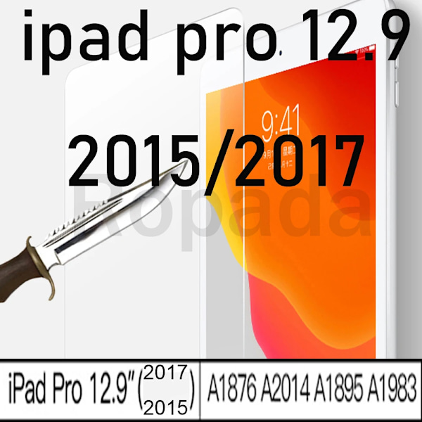 3 st glasskärmskydd för Ipad 2 3 4 air 2022 10:e 10.9 5:e pro 7.9 9.7 10.2 7:e 8:e 9:e generationen 10.5 mini 6 5 pro12.9 2017 3PCS