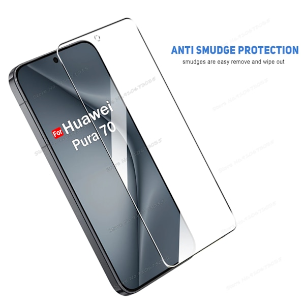 5 st Härdat Glas För Huawei Pura 70 Skärmskydd För Huawei P30 P40 Lite P50 Nova 5T 8i Mate 20 50 60 HD Skyddsglas for Huawei Nova 8i 5pcs HD Glass