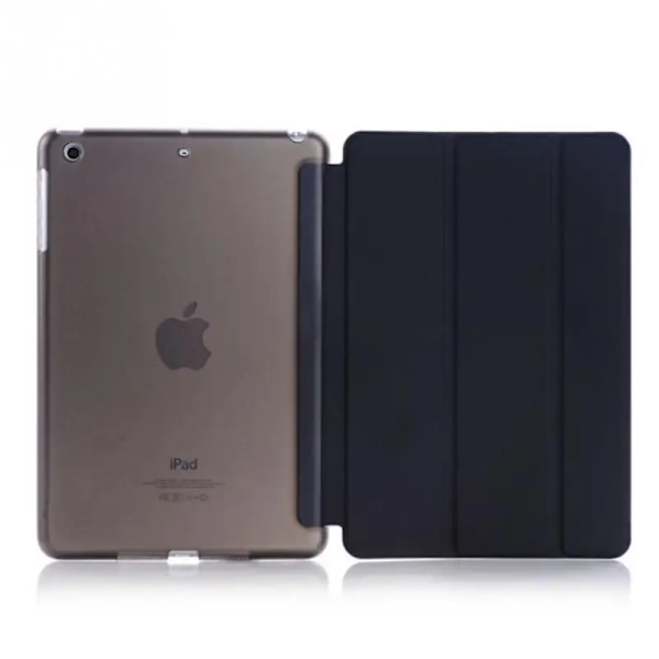 7,9'' Tunt folio Ställ Coque för iPad mini 4 Fodral Smart A1538 A1550 PVC Smart Auto-Sleep Omslag för iPad mini 4 7,9'' Omslag black iP mini 4 7.9in