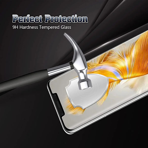 2/4 st HD Böjd Fyrsidig Lim Skärmskydd För Huawei Mate 50 Pro Härdat Glas For Mate 50 Pro Tempered Glass