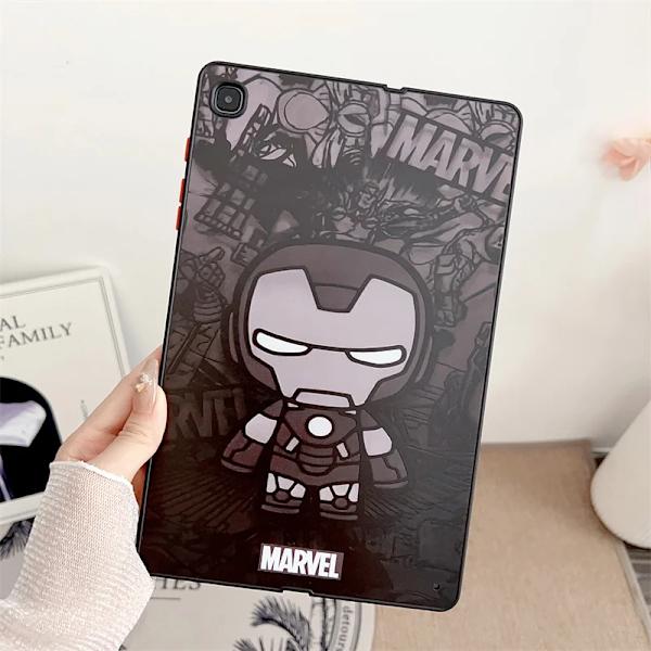 För Samsung Galaxy Tab S6 A7 Lite A8 A9 S10 S9 S8 S7 Plus 8.0 11 12.4 Tecknad Stitch Spider Man Barn Mjukt Tablett Skyddsfodral YHY A7 10.4 T500