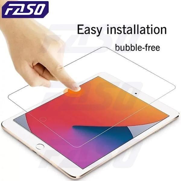 FASO Skärmskydd i härdat glas för Ipad 10.9 10:e generationen, skyddsfilm för Ipad 10:e generationen 2022, 9H 2pcs-10th 10.9inch