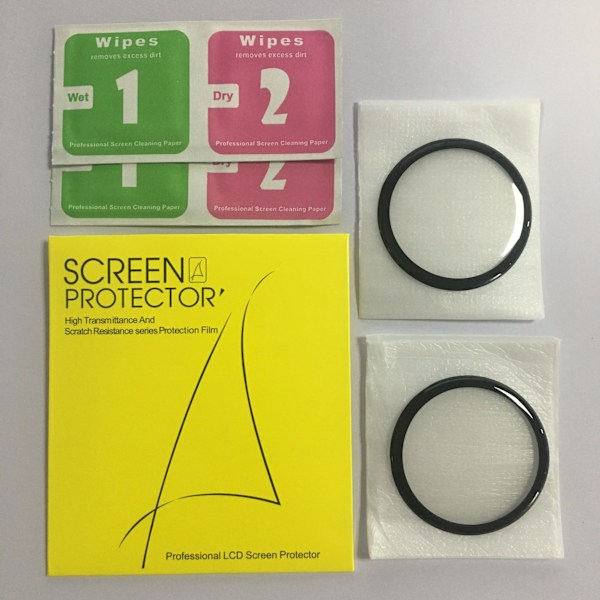 1/2/3ST 20D Böjd Kant Skärmskydd Glas För Samsung Galaxy Watch Active 2 4 40mm 44mm Skyddande Härdat Glas Film 2PCS Active2 40MM