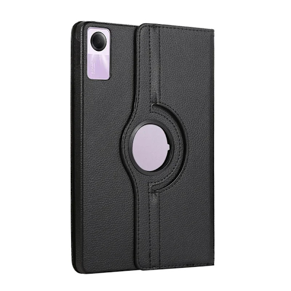 Fodral för Xiaomi Redmi Pad SE 2023 Fodral 11 tums Tablet Cover funda för redmi pad se 11 fodral 360 graders roterande läderfodral black Redmi Pad SE 11 2023
