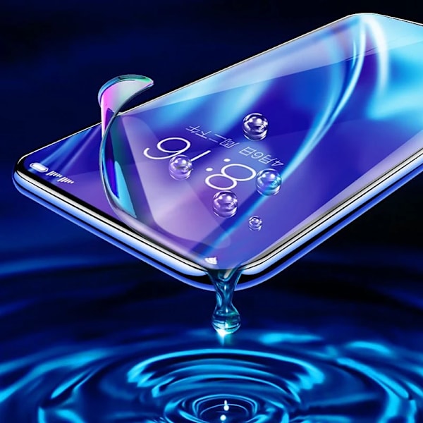 3-pack Hydrogelfilm för Xiaomi Poco C3 C65 F3 Mi 11i F5 Pro F6 X6 M3 M4 M5 M5s M6 X3 NFC X4 X5 Mjukt Skärmskydd For Poco X3 NFC Hydrogel Film