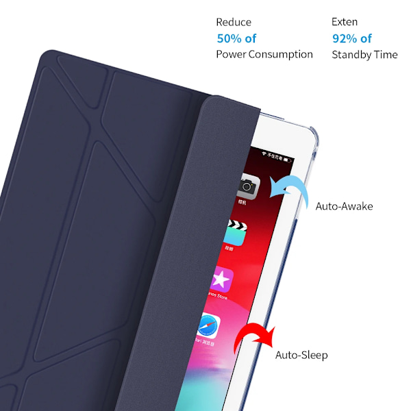Fodral i silikon för iPad 2 3 4 Air 1 2 3 för iPad 10.2 9.7 6:e 7:e 8:e generationens fodral för iPad Pro 11 Air 2024 Mini 5 6 Capa Gray Mini 4 5 7.9 inch