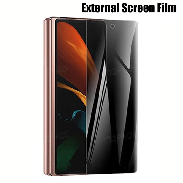 Högkvalitativ EPU Mjuk Sekretess Hydrogel Film För Honor Magic V VS 2 3 V2 RSR VS2 V3 VS3 Plånbok Anti-Spion Inre Extern Skärmskydd only External Film For Honor Magic V3