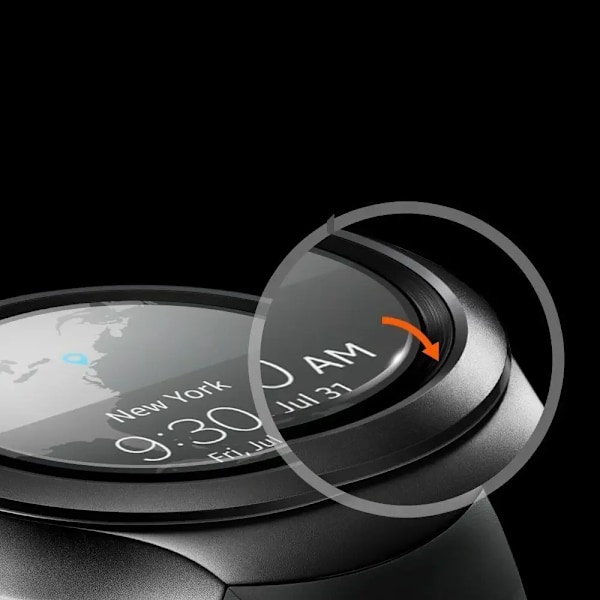 Härdat glas skärmskydd för Galaxy Watch Active 2 3 4 6 Classic 5 Pro för Samsung Gear S2 S3 Frontier skyddsfilm Watch S3 3PCS