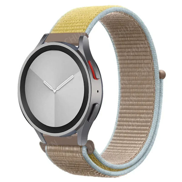 Nylon loop Band för Samsung Galaxy Watch 7-FE 6/5/pro/4/Classic/active 2 20mm/22mm sportarmband huawei gt 5-4-2-2e-3 pro rem 48 Camel 22mm watch band