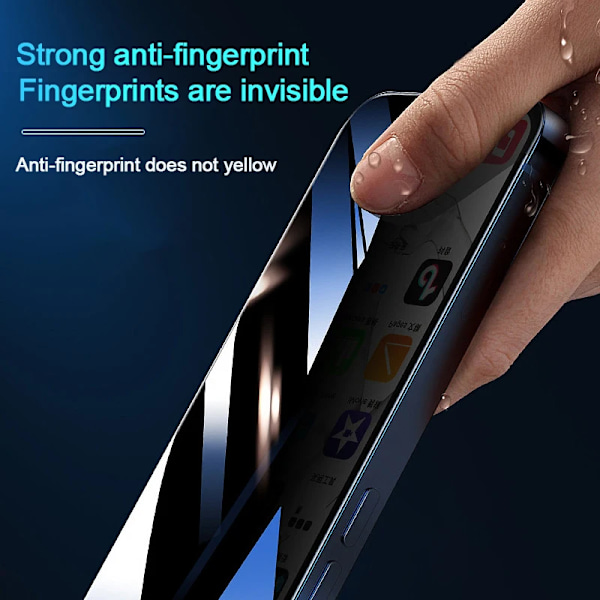 1-5 st Anti-Spy Härdat Glas För iPhone 16 14 13 11 15Pro Max Mini 7 8 Plus Sekretess Skärmskydd för iPhone 15 X XR XS MAX For iphone 16 Plus 3PCS Privacy Glass