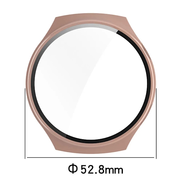 PC Klockskyddsfodral för Huawei Watch4 Pro Space Edition Stötsäkert Fullskärmsskydd Skal /M Härdat Glas clear