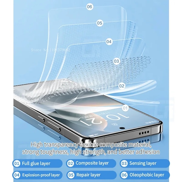 Mjuk Hydrogel-film i Silikon för Xiaomi Redmi Note 13 13R 12 11 10S 10 9 Pro Skärmskydd Redmi 13C A3X Turbo 3 K70, ej glas Redmi A3 HD Hydrogel Film