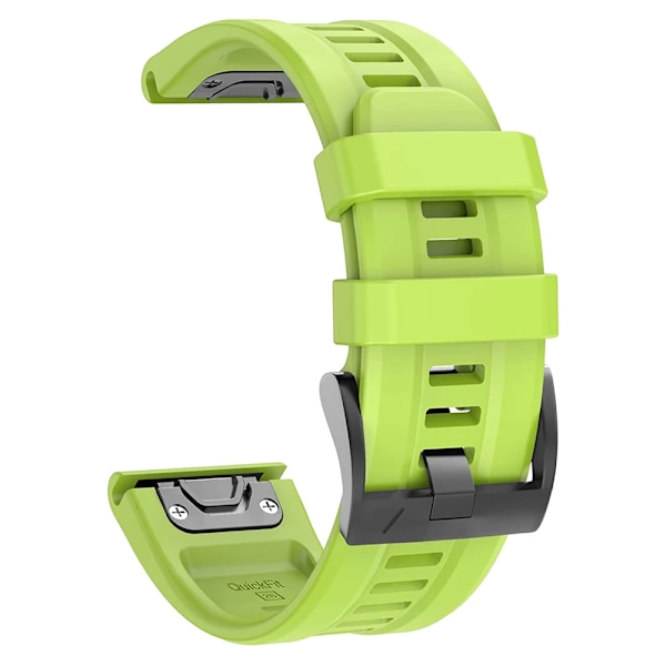 QuickFit 22mm 26mm Armband för Garmin Epix Gen 2 Silikonarmband för Garmin Fenix 7 7X 5Plus 6XPro Enduro 2 Armband Green For TACTIX DELTA
