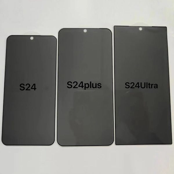 Sekretesshärdat glas för Samsung Galaxy S24 Ultra S24 Plus Anti Spy skärmskydd för Samsung S24+ S25Plus S25Ultra glas For S24