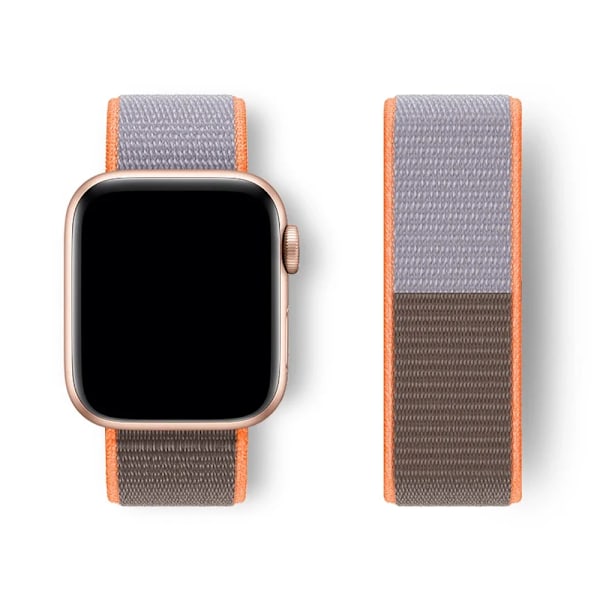 Nylon Loop Armband för Apple Watch band 44mm 40mm 45mm 41mm 46 42mm 49mm 44 45 mm armband iWatch serie 10 9 SE 7 6 5 4 Ultra 2 Vitamin C 54 42 44 45 46 49 mm