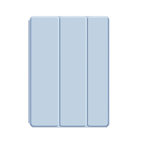 För Apple iPad Air Pro Mini 7.9 8.3 9.7 10.2 10.9 11 12.9 13 8:e 9:e 10:e 11:e Gen Magnetiskt Flip Smart Cover Mjukt Silikonfodral Ice Blue iPad 7th 8th 9th