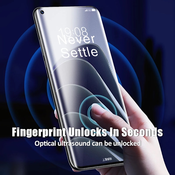 Frostad Matt Hydrogelfilm för OnePlus 13 12 11 10 9 8 7 Skärmskydd OnePlus Ace 2 11R 10R 10T 9RT 9R 8T 7T Pro Ej Glas OnePlus 9 Pro Matte Hydrogel Film