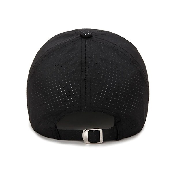 2023 Ny Sommar Herr Dam Snapback Snabbtorkande Mesh Basebollkeps Solhatt Ben Andningsbara Hattar Justerbar utomhushatt LIGHT GRAY Adjustable