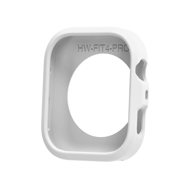 Silikonskal för Huawei Watch Fit 4 Pro Mjukt Skal Stötsäkert Bumper Skal Smart Klocka Skyddande Fodral huawei fit4 Tillbehör White For HUAWEI Fit 4