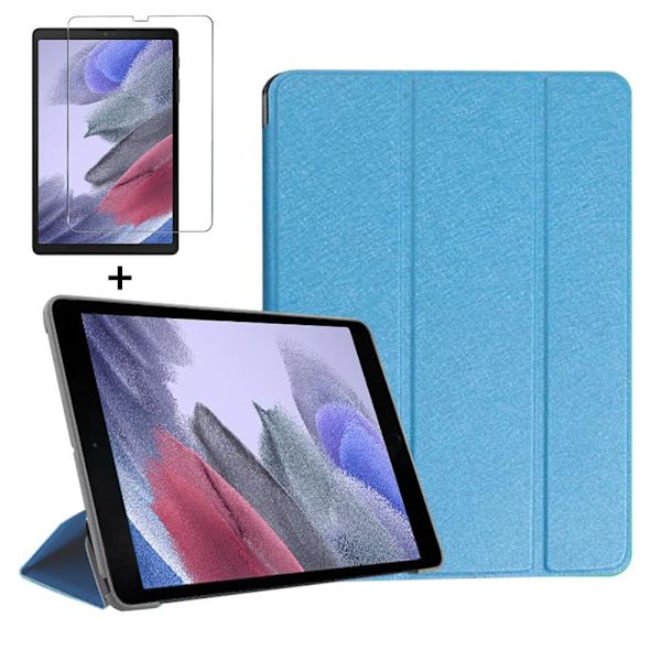 Smart Fodral För Samsung Galaxy Tab A7 Lite 2021 SM T220 T225 Skyddsskal Tab A7 lite 8.7\" SM-T220 SM-T225 Surfplatta Fodral Sky Blue glass A7 Lite T220 T225