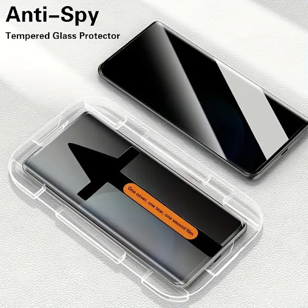 2 st Anti-Peeping Dammtålig Härdad Film Lämplig för S24 S25 Ultra Skärmskydd För Samsung S23 S22 S21 Plus Glas Samsung S22 Plus Anti Peeping