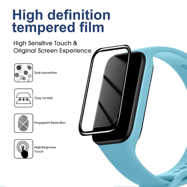 1-10ST Skärmskydd Skyddsfilm För Xiaomi Mi Band 9 Pro SmartWatch Anti-repor Film Ej Glas För Mi Band 9 active For Mi Band 9 Active 2PCS