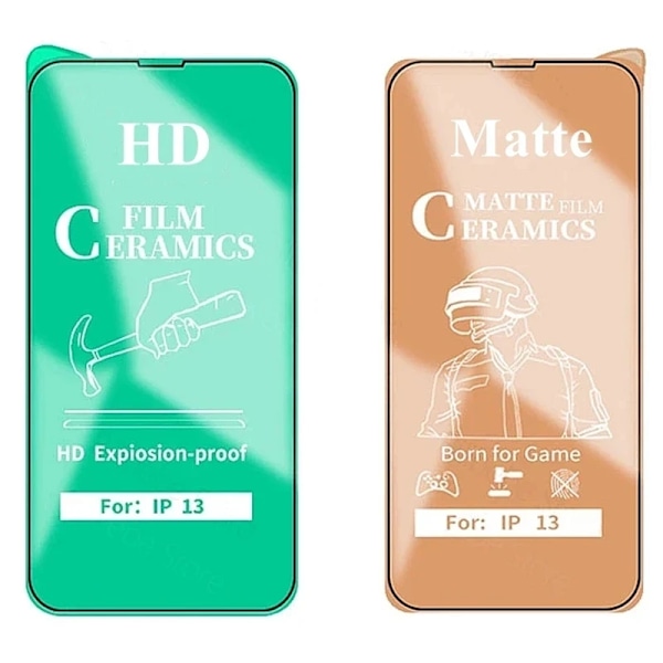 5 st Matt Keramisk Film för Samsung Galaxy A55 A16 A54 A56 A36 A26 A35 A25 A15 5G A24 A34 A14 A53 A33 A32 A51 Skärmskydd A14 5G 5 Pieces