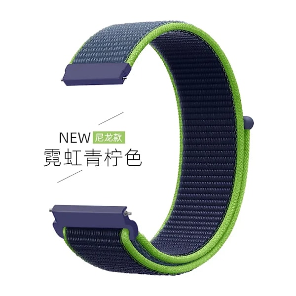 20mm 22mm Nylon Loop Armband för Huawei Watch GT 3 SE GT3 SE Amazfit GTR 4 3 Armband för Samsung Watch 5 Band 58 22mm