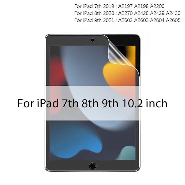 Pappersliknande Matt Skärmskydd För Ipad Pro 13 12.9 6:e 11 M2 M4 2024 10:e Generationen Air 4 5 9:e 8:e 7:e 10.2 Mini 6 7 7th 8th 9th