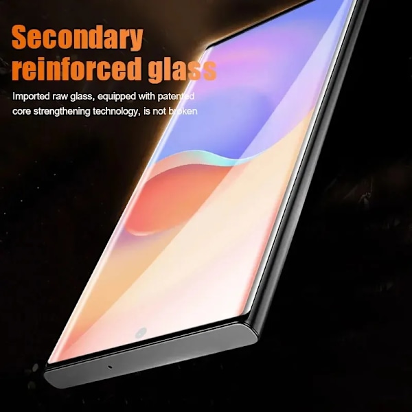 2 st Härdat Glas Skyddsfilm för Samsung S24 S23 Ultra S24 S23 Plus S22 S21 Ultra S24 FE Skärmskydd Glas Smartphone S22 Plus S23 Plus Dust free cabin