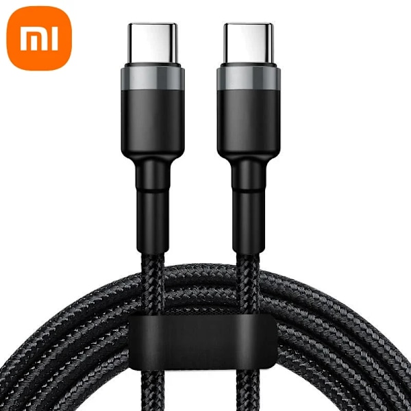 Xiaomi 160W Snabbladdning Typ C Laddare USB Adapter Quick Charge 3.0 PD Mobiltelefonladdare För iPhone Samsung Redmi OPPO Type-C Cable
