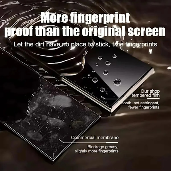 2 st Härdat Glas Skyddsfilm för Samsung S24 S23 Ultra S24 S23 Plus S22 S21 Ultra S24 FE Skärmskydd Glas Smartphone S22 Plus S23 Plus Dust free cabin