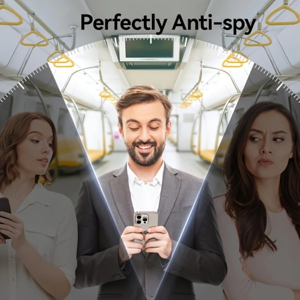 NNBILI 3-pack Fullständigt Täckande Anti-Spion Skärmskydd För iPhone 16 15 14 12 13 Pro Max Sekretessglas Härdat Glas På Serien iPhone 14 Plus 3PCS Privacy Glass
