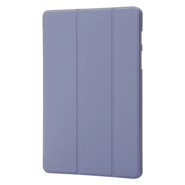 För Samsung Tab A9 Plus Fodral 11 tum Trefaldigt Läder Mjukt Bakre Ställ Tablet Funda För Galaxy Tab A9 Plus Fodral Coque SM-X210 X216 lavender gray Tab A9 Plus(11 inch)