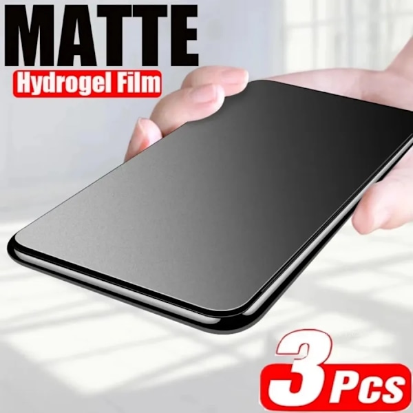 3 ST Matte Hydrogel Film För Samsung Galaxy A15 A13 A55 A35 5G A24 A73 Skärmskydd för Samsung A03 A05 A72 A52 A51 A53 A54 For A55 Matte Hydrogel film