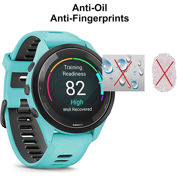 Skyddsfilm för Garmin Forerunner 965 955 265 255 245 Skärmskydd för Garmin Forerunner 945 935 745 235 165 55 45 Film 1PC Garmin foreruuner955