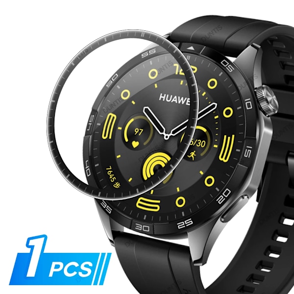 Skärmskydd för Huawei Watch GT 4 GT4 46mm 3D Böjt Skärmskydd Ultra-HD Full Täckning Skyddsfilm Tillbehör 1Pcs For Huawei GT4 46mm