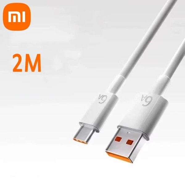 Xiaomi 90W Original Laddare Snabbladdning EU Laddadapter Snabb USB Typ C Laddkabel För Xiaomi 15 14 Ultra Redmi Note 13 2 Meter Data line