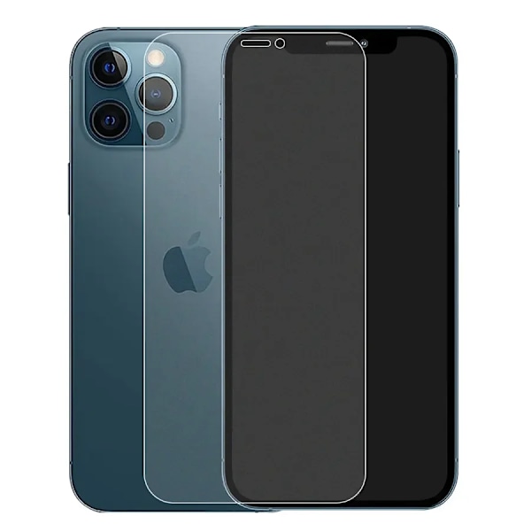 2 st Skärmskydd utan fingeravtryck för IPhone 11 12 13 14 15 Pro Max Mini XS XR X 8 7 Plus SE 2022 Matt Härdat Glas Film For iPhone 15 Plus No Fingerprint Glass