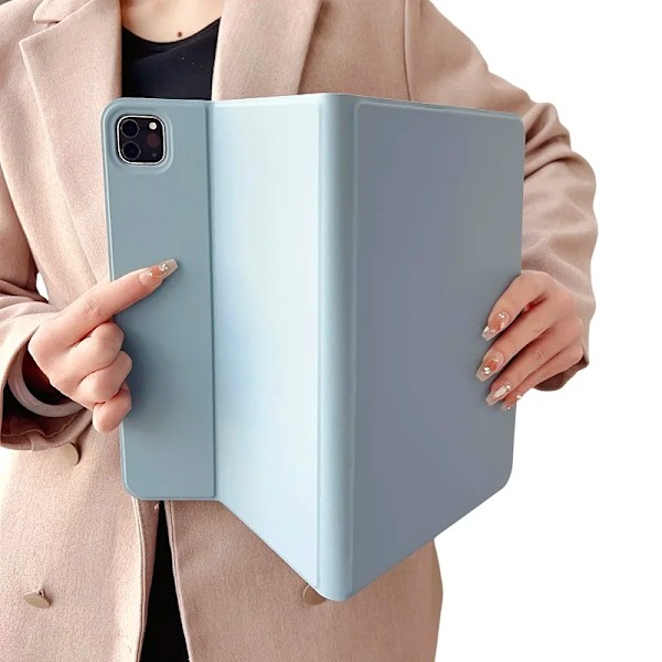 För iPad A16 11:e 2025 2024 Air11 13 M2 M3 Pro11 M4 10.2 9:e 8:e 7:e 10 10:e Gen Pro12.9 5:e 6:e Funda för iPad Air5 4 10.9 Fodral Black iPad Pro 13 2024 M4