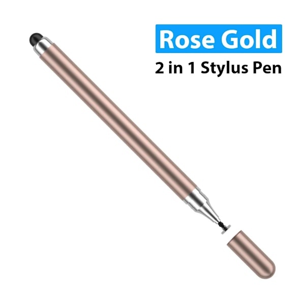 Universal Stylus Touch Penna För Apple Pencil Android iOS Windows Skärm Kapacitiv Penna För Samsung iPad Xiaomi Tablet tillbehör Ivory