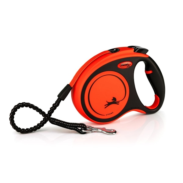Xtreme M tape 5m sort/orange, Flexi