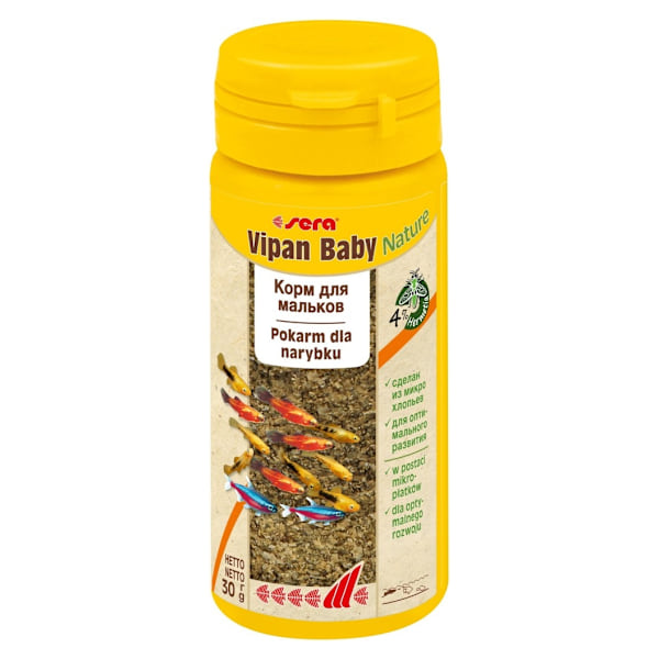 Fuldfoder Vipan Baby Nature 50ml/30g, Sera