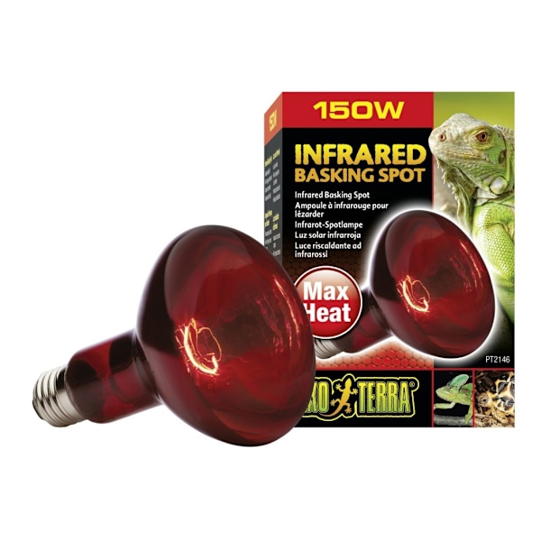 Terrariumlampe Infrarød Basking Spot R30 150w PT2146