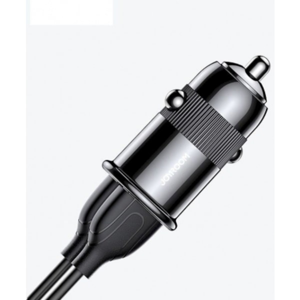 Mobil DC-adapter hand C-A06 Dual Port Smart billaddare Svart, Joyroom