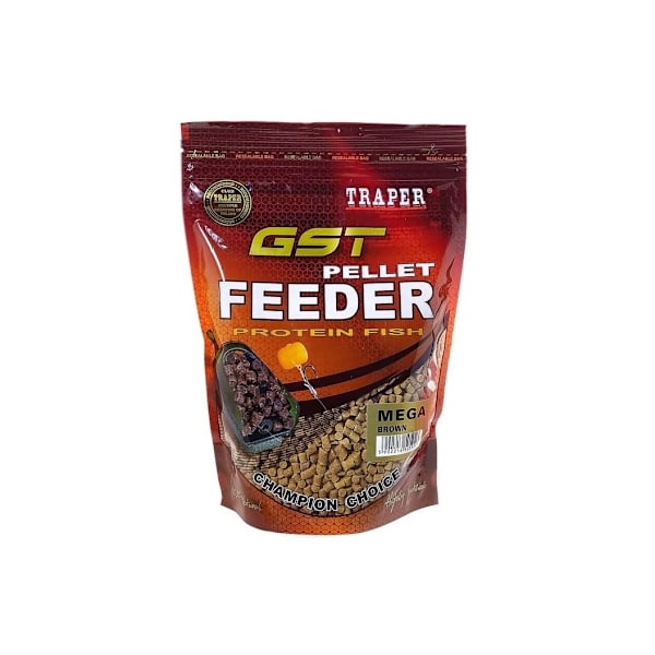 TRAPER GST Pellet Feeder 6mm/500g Mega Brown