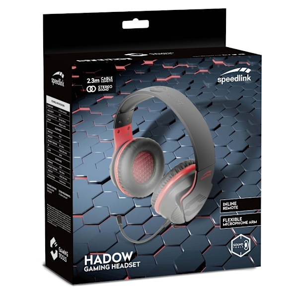 Speedlink-kuulokkeet Hadow (SL-860010-BK)