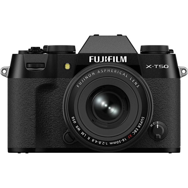 Fujifilm X-T50 + 16-50mm, sort Sort