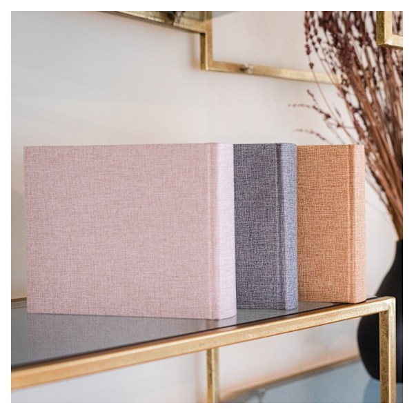 Album B 10x15/100M Canvas, rosa